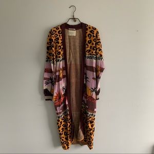 Maison Scotch multi print Cardigan